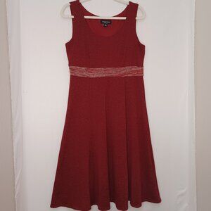 Women's Perceptions New York Red Dress Thick/Heavy Material Size 10